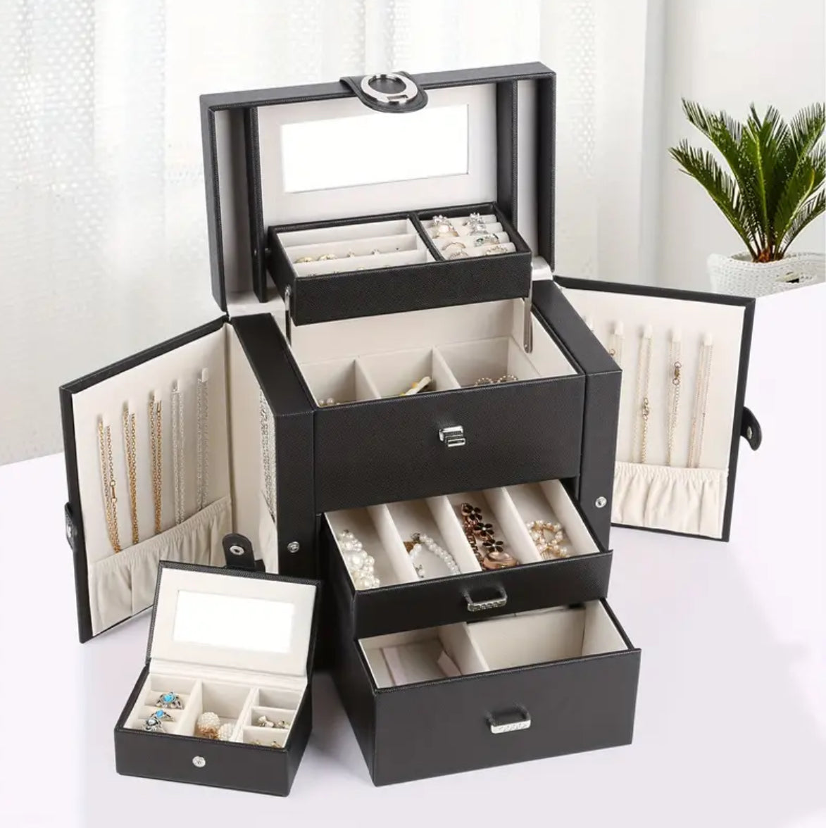 Extra Large Portable Jewellery Storage Box