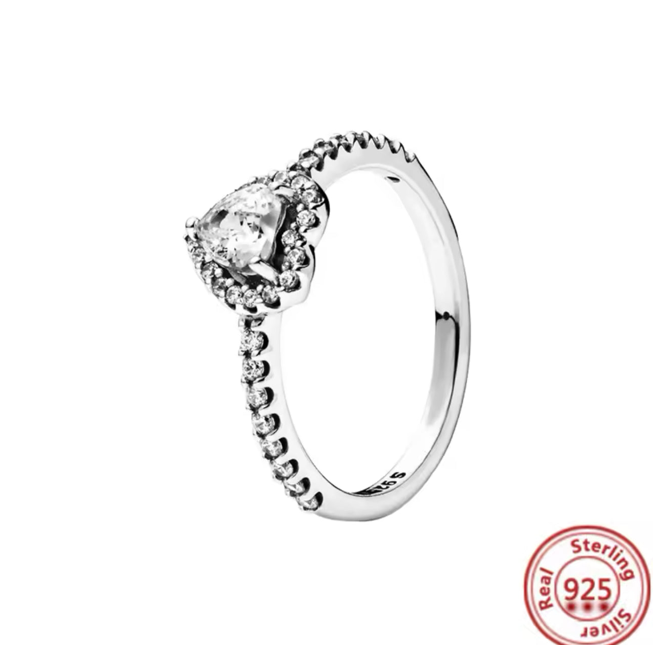 Eternal Elevated Heart Ring