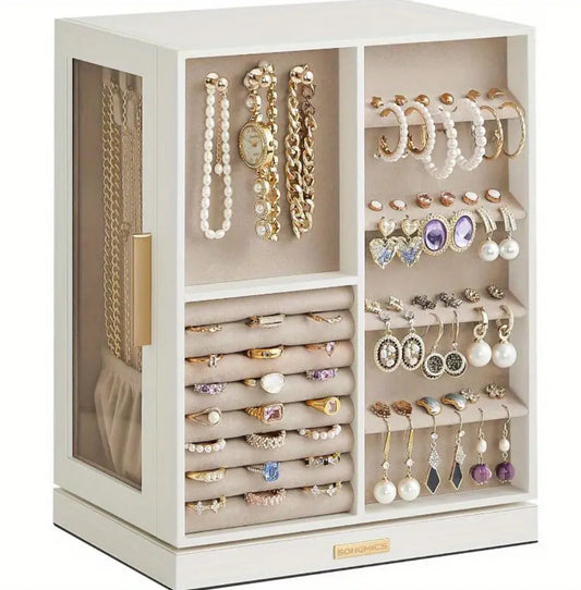 Jewellery Display Rotating Storage Box