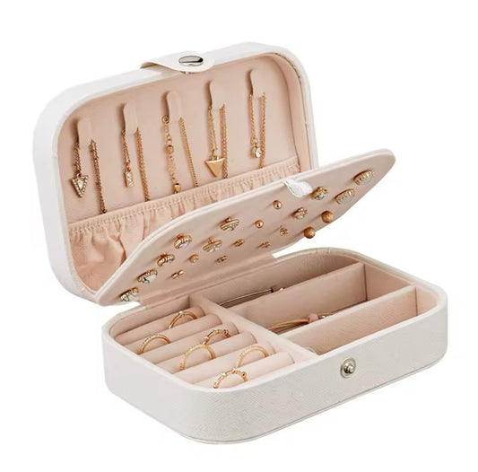 Mini Portable Jewelry Storage Box